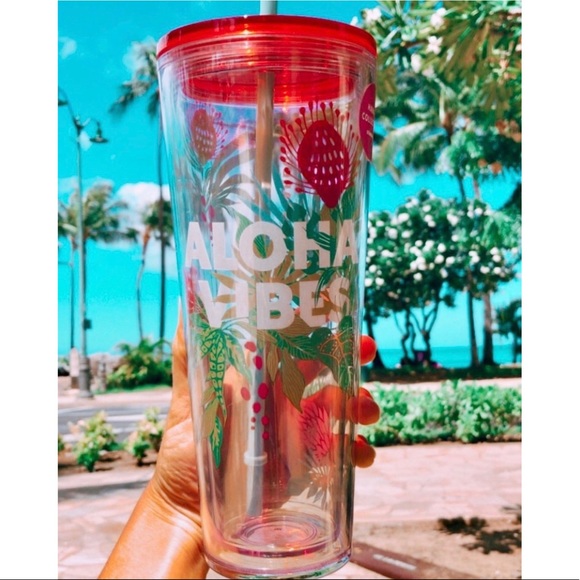 Starbucks “Aloha Vibes” Hawaii Tumbler - Picture 1 of 2